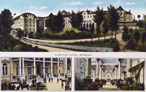 Columned: Hamilton Hotel, Bermuda