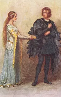 Demain: Hamlet and Ophelia in Hamlet, Prince of Denmark