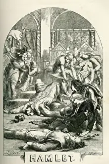 Tragic: Hamlet - title page - final scene
