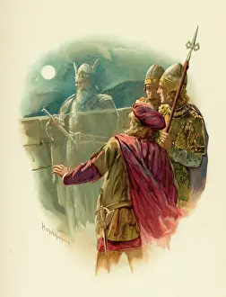 HAMLET'S FATHER'S GHOST