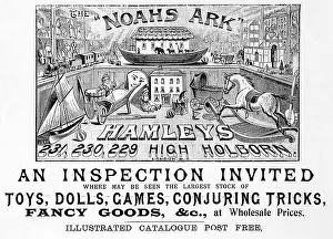 Hamley: HAMLEY'S ADVERT 1894