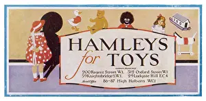 Hamley: HAMLEY'S ADVERT 1920S