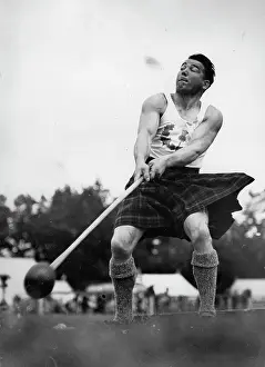 Aboyne: The hammer thrower James Anderson