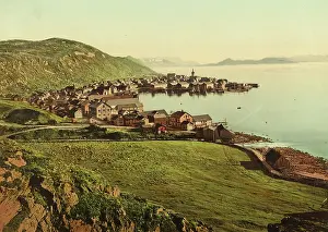 Photoglob: Hammerfest, Norway. View to the north. About 1900?