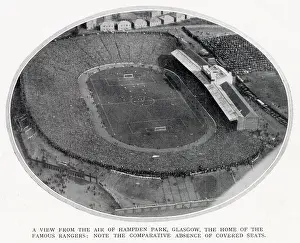 Hampden: Hampden Park, Glasgow - Aerial View