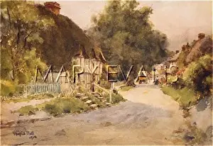 Wherwell: HAMPSHIRE/WHERWELL 1909