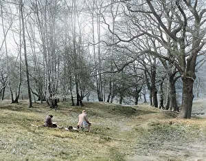 Incolourisedpic: HAMPSTEAD HEATH 1930S