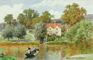 Evesham: Hampton Ferry, Evesham, Worcestershire