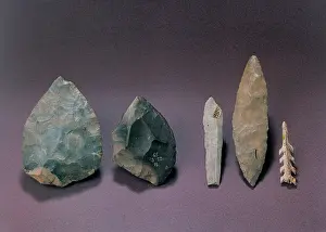 Palaeolithic: Hand-axes, blades & harpoon