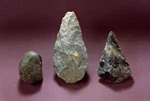 Olduvai: Hand-axes & pebble tool