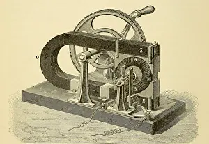 Generators: A hand cranked device onsisting of coiled ?