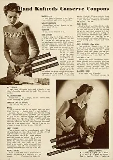 Jerkin: Hand knitteds conserve coupons