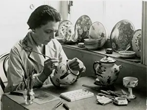 Teapots: HAND-PAINTED CERAMICS