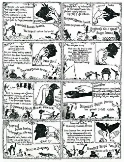 Custard: Hand silhouettes 1886
