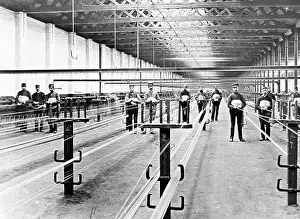 Ropeworks: Hand spinning rope, The Belfast Ropework Company Ltd