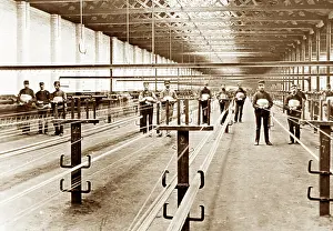 Ropeworks: Hand spinning rope, The Belfast Ropework Company Ltd
