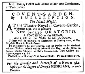 Messiah: Handel, George Frederic, 23.2.1685 - 14.4.1759