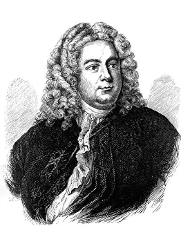 Painitng: Handel, George Frederic, 23.2.1685 - 14.4.1759