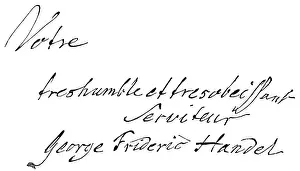 Haendel: Handel, George Frederic, 23.2.1685 - 14.4.1759