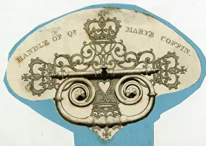 1690s: Handle of Queen Mary II's coffin