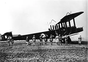 Handley Page 0-400 about to depart