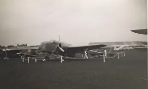 Hampden: Handley Page Hampden prototype at the SBAC show at Hatfield