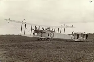 Hendon: Handley Page O/100 third prototype 1457 at Hendon in June