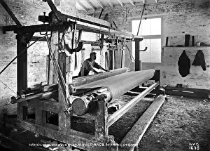 Handloom: Handloom Weaving, Walpole Bros. Waringstown