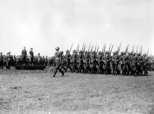 Lutze: Handover of flags to the Horst Wessel Squadron in