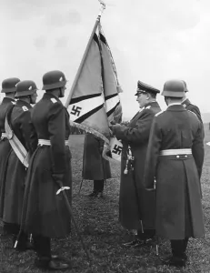 Handover: Handover of flags to the Luftwaffe by Hermann Goering in