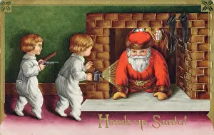 Accosted: Hands Up Santa!