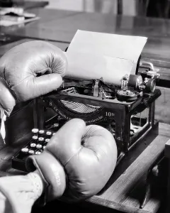 Clumsy: Hands Wearing Boxing Gloves Trying To Operate