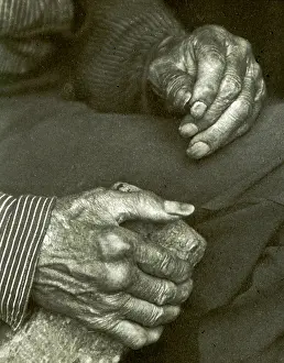 Fingernails: Hands of a worker