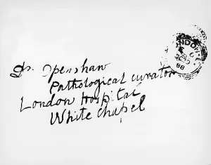 Envelopes: Handwriting of Jack the Ripper
