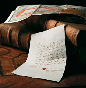 Prandtauer: Handwritten contract with master builder J. Prandtauer