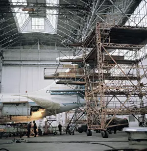 Undergoing: Hangar of ATB, 1972
