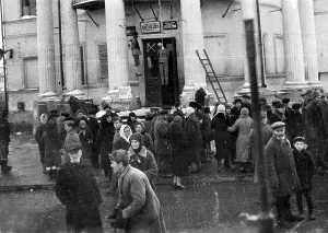 Hanged: Hanged partisans in Orel, 1941