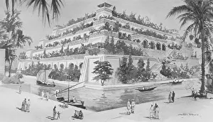 Wonders: The Hanging Gardens of Babylon, around 600 BC