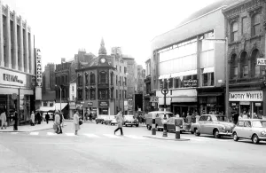 Hanley: Hanley, Town Centre c1965