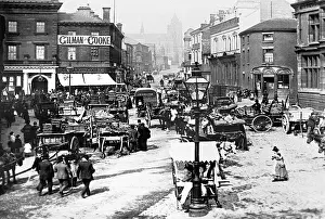 Hanley: Hanley Town Road early 1900s