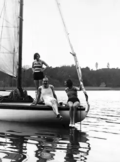 Hanna: Hanna Knapp on a sailing boat