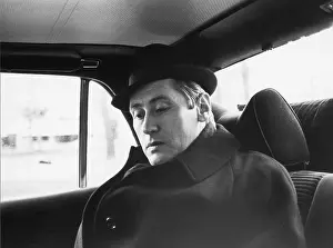 Hannes: Hannes Androsch in a car