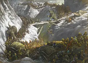 Invading: Hannibal crossing the Alps
