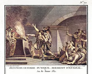 Vows: Hannibal vows to fight Rome to the bitter end