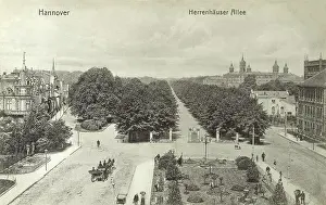 Allee: Hanover, Germany - Herrenhauser Allee