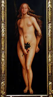 Sixteenth: Hans Baldung (1484 or1485-1545). German painter. Eva