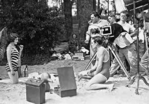 Behrendt: Hans Behrendt during filming of League of Three