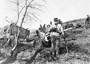 Stranded: Hans Drexel during combat against the encircled are of Cherk