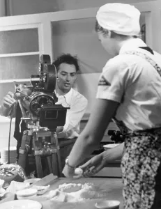 Ertl: Hans Ertl on the set, 1940