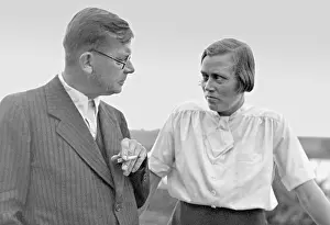 Issel: Hans Fallada with his wife Anna Issel